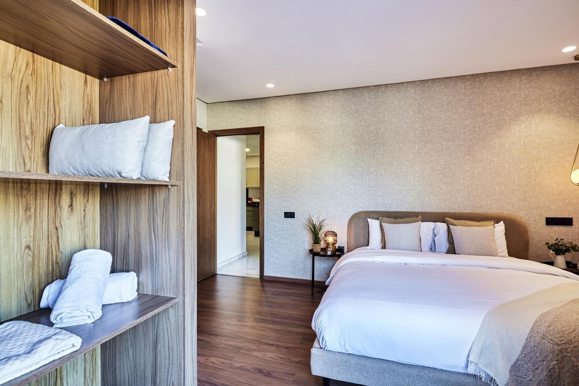 Sleek And Modern 2-Bed Unit In Downtown Casa Lejlighed Casablanca Eksteriør billede