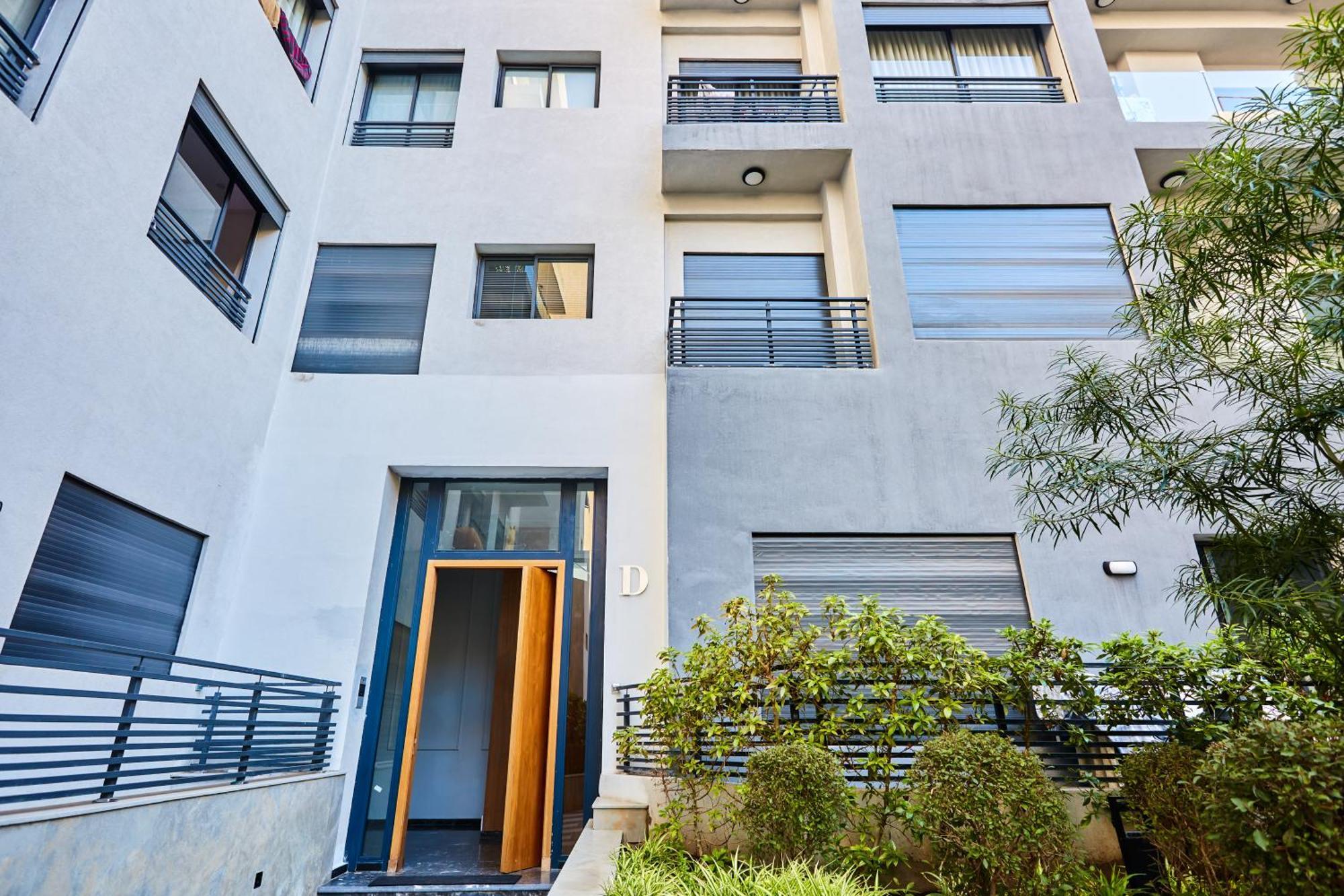 Sleek And Modern 2-Bed Unit In Downtown Casa Lejlighed Casablanca Eksteriør billede